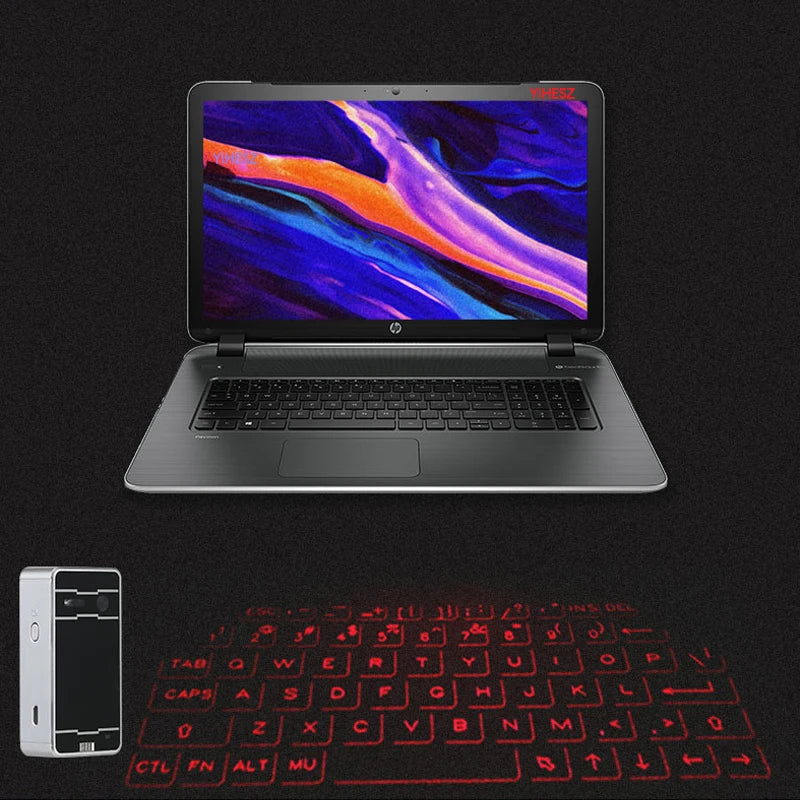 Portable Virtual Projection Keyboard And Mouse