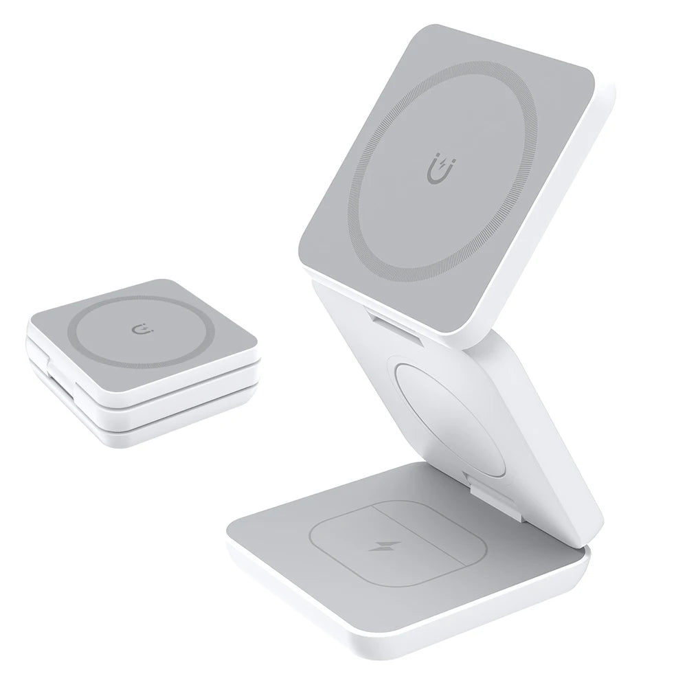 3 in 1 Foldable Magnetic Wireless Charging Station