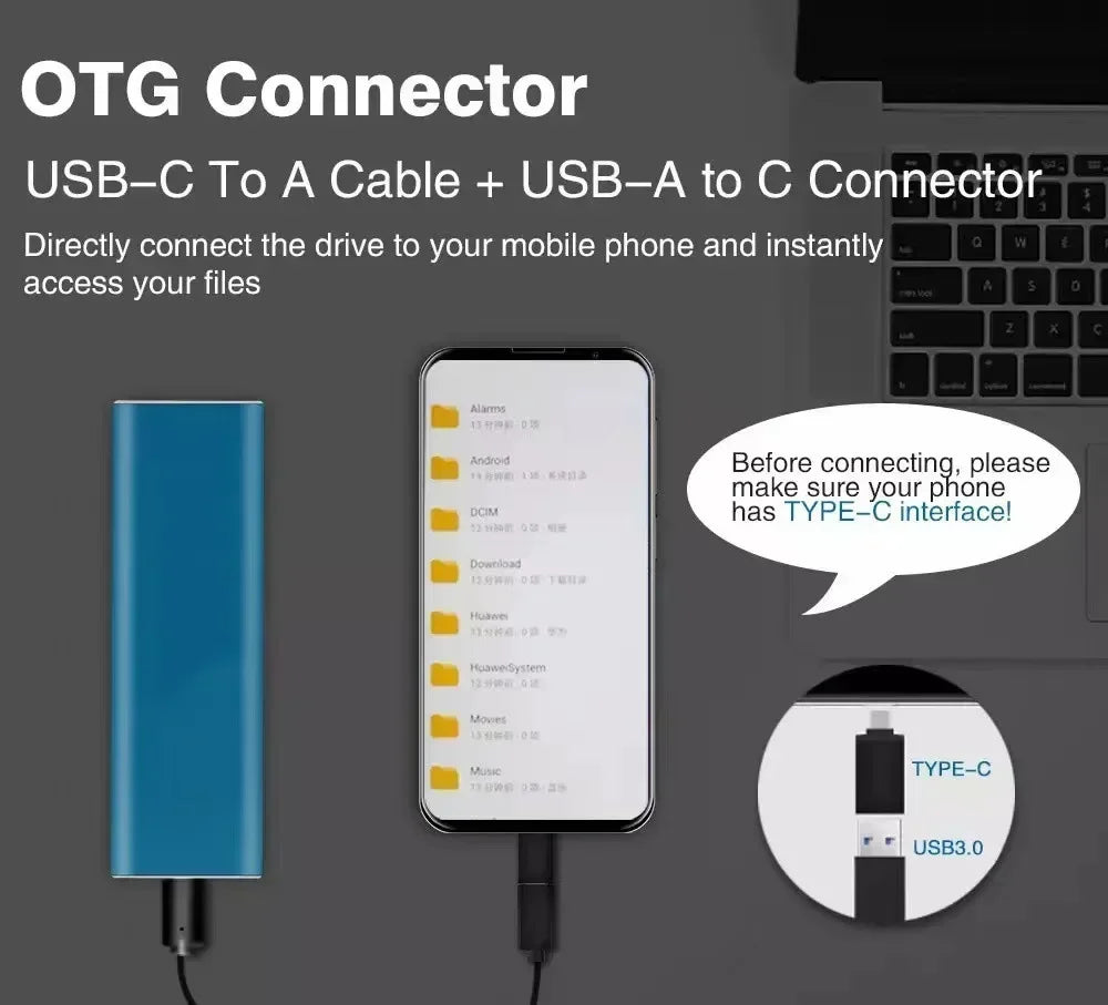 SSD Mobile Solid State Drive Box