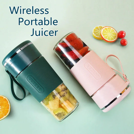 Wireless Portable Mini Smoothie Juicer Blender