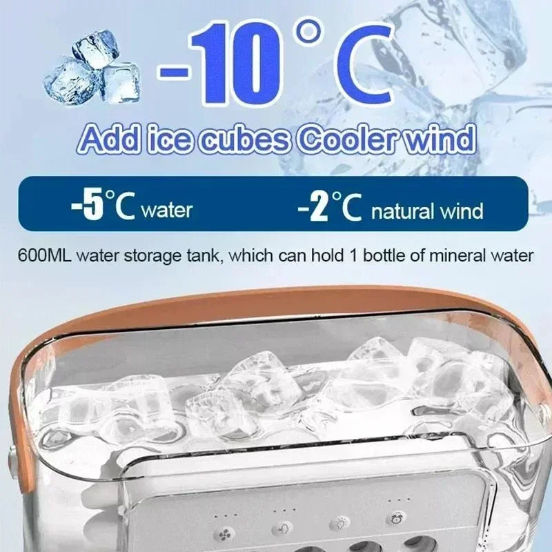 Portable Water Mist Electric Humidifier Fan