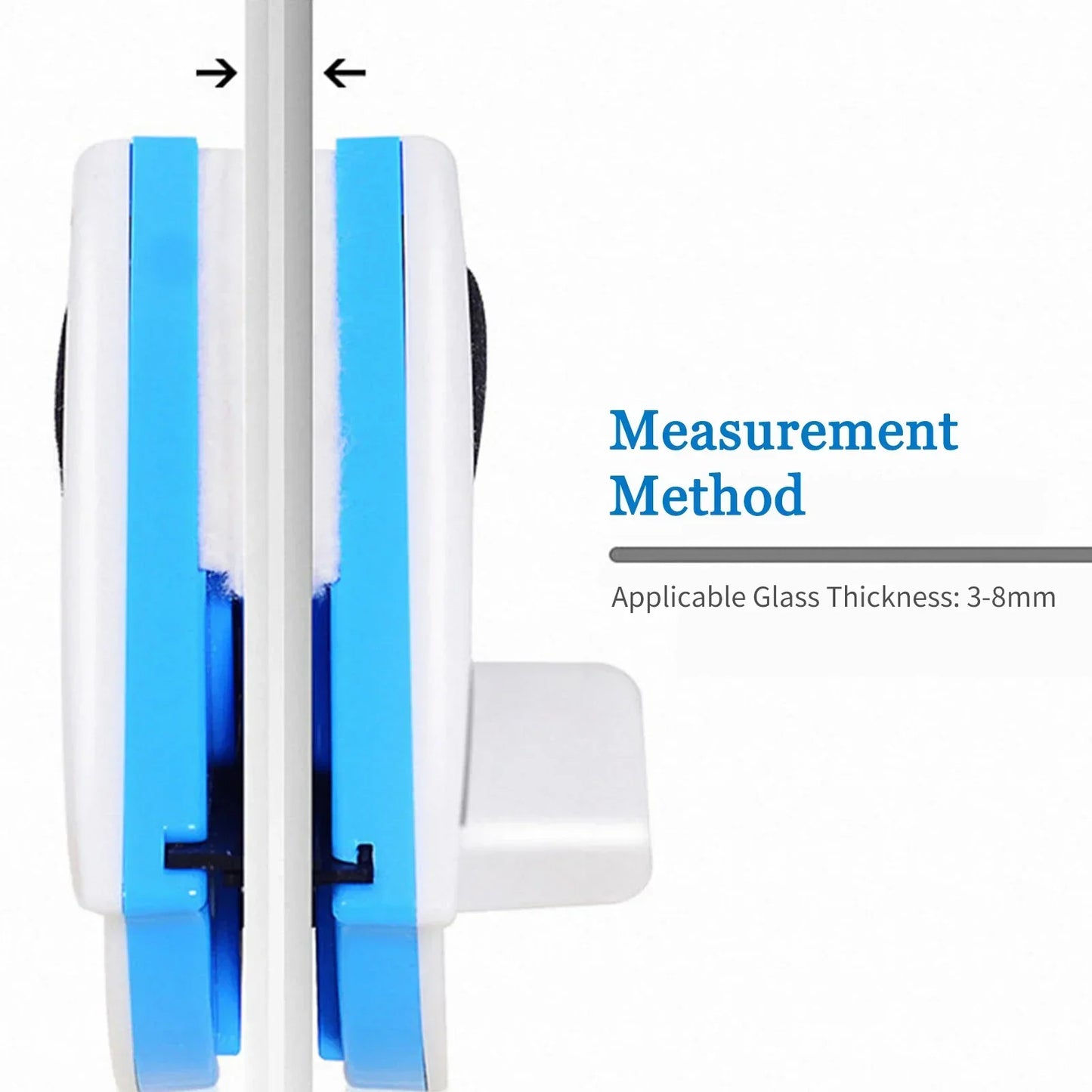 Double-layer Strong Magnetic Glass Wiper Tool