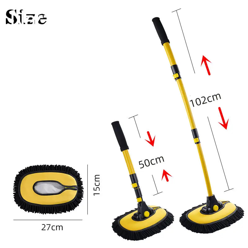 Long Handle Retractable Car Wash Mop