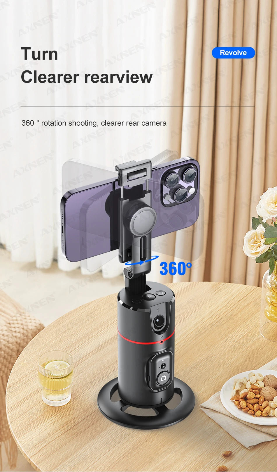 360° Stabilizer Desktop Mobile Phone Holder