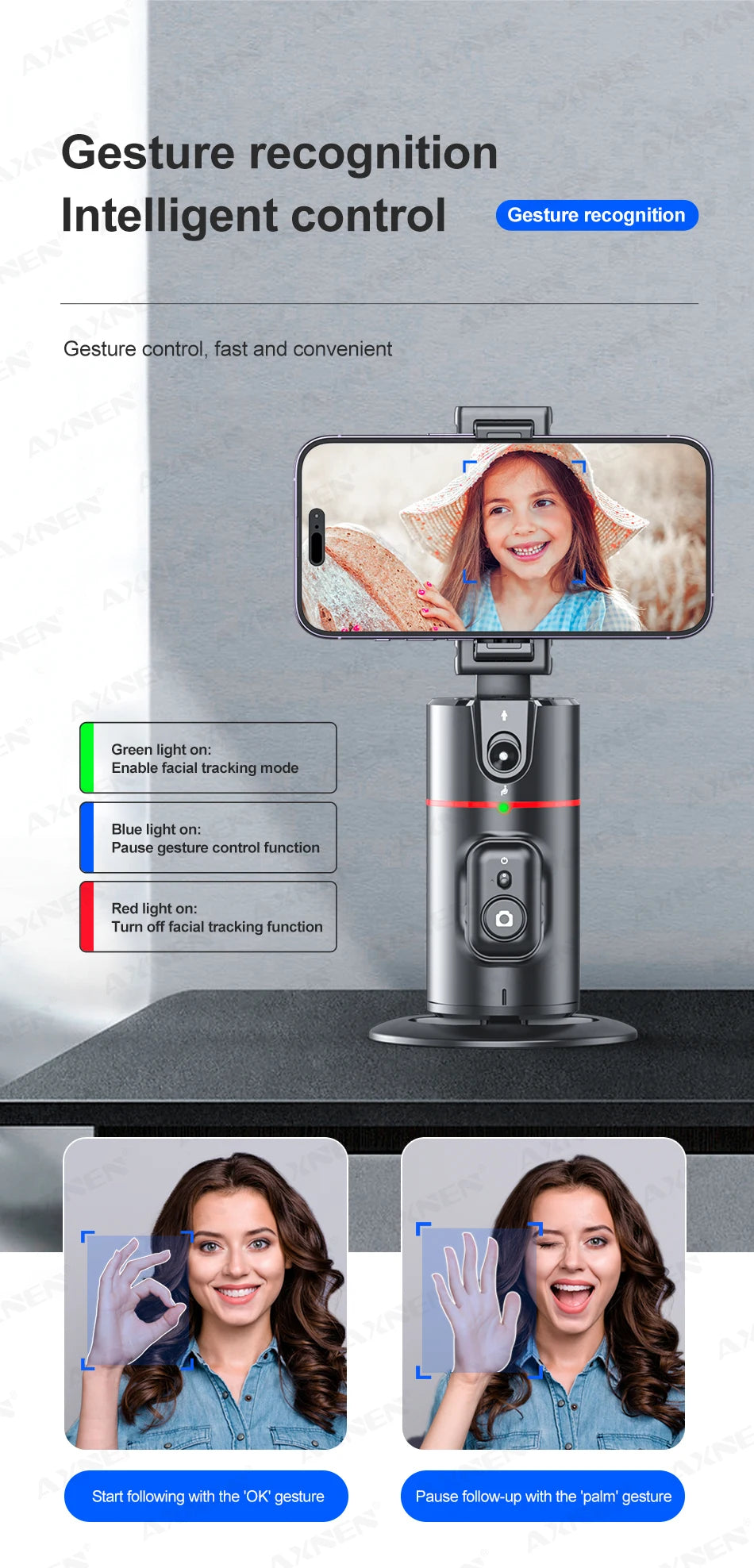 360° Stabilizer Desktop Mobile Phone Holder