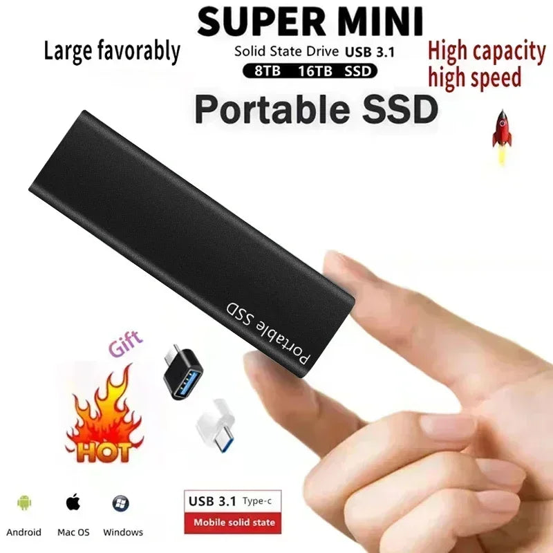 SSD Mobile Solid State Drive Box