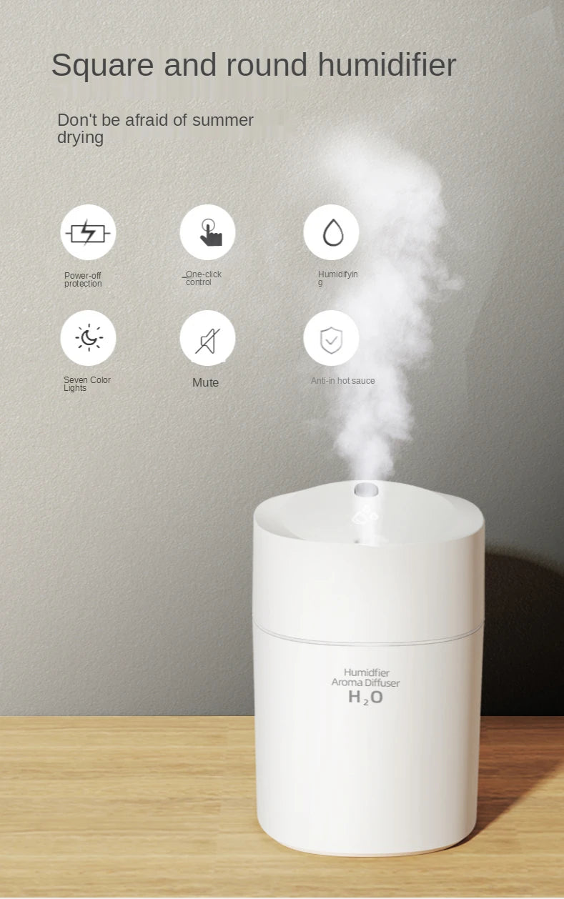 Anti-Gravity Water Drop Humidifier