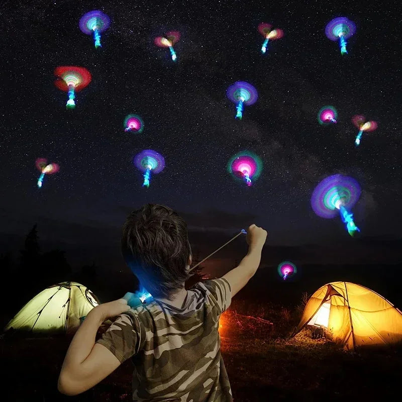 1/10/30/50pcs Toy Arrow Helicopter Toy LED Light